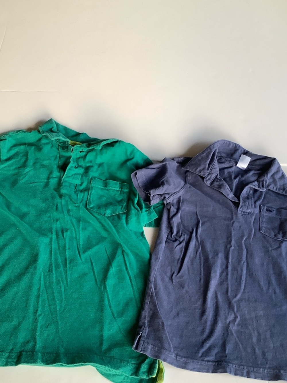 Crazy 8 Teal Polo with Yellow Trim